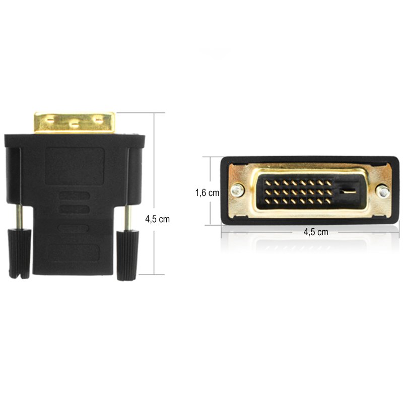 N026 M000 ADAPTER HDMI DO DVI KONWERTER PRZEJŚCIÓWKA FULL HD 4K -E389