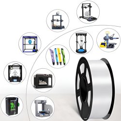 N383 N379 FILAMENT WKŁAD DO DŁUGOPISU PF PLA BIAŁY DRUKARKA 68m 3D PEN 1,75mm  -E491