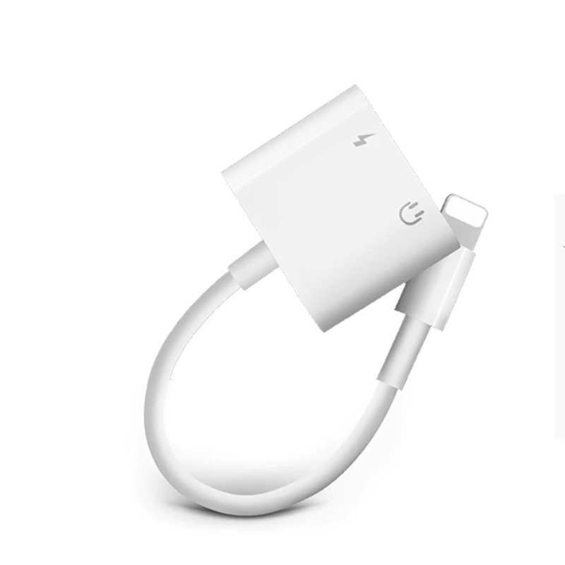 N228 PRZEJŚCIÓWKA LIGHTNING JACK IPHONE 7 8 X ADAPTER -E405