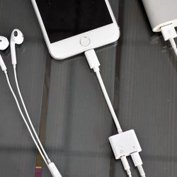 N228 PRZEJŚCIÓWKA LIGHTNING JACK IPHONE 7 8 X ADAPTER -E405