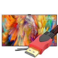 N218  N205 KABEL HDMI FULL HD UHD 4K 3D PRZEWÓD HIGH SPEED 2,7M -E496