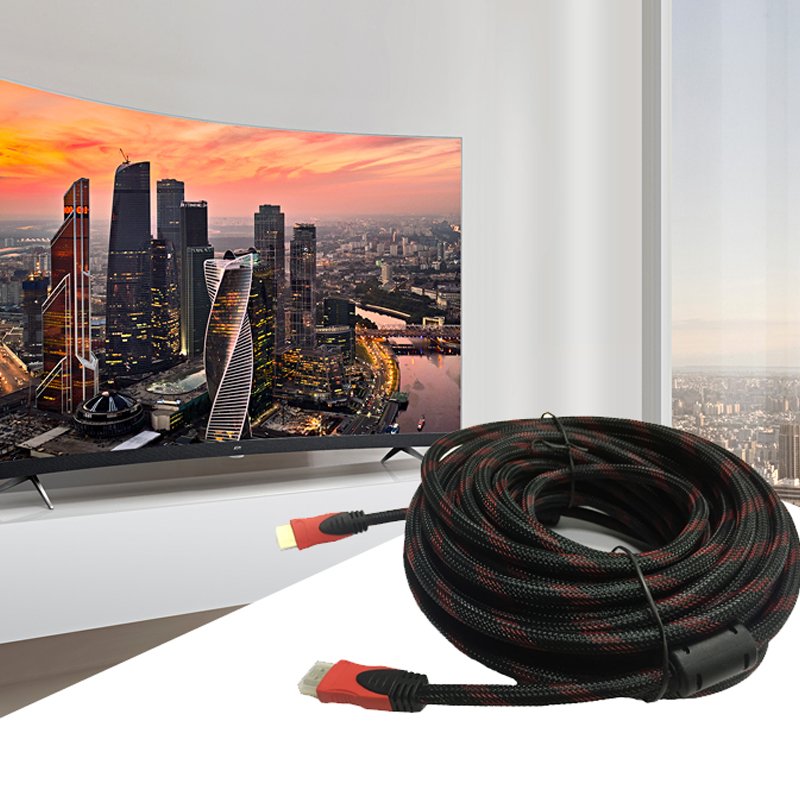 N218  N205 KABEL HDMI FULL HD UHD 4K 3D PRZEWÓD HIGH SPEED 2,7M -E496