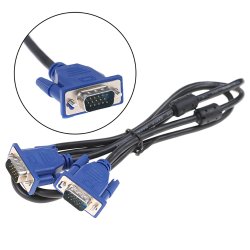 N178 KABEL VGA-VGA DO MONITORA VGA D-SUB FULL HD 1,4M E472