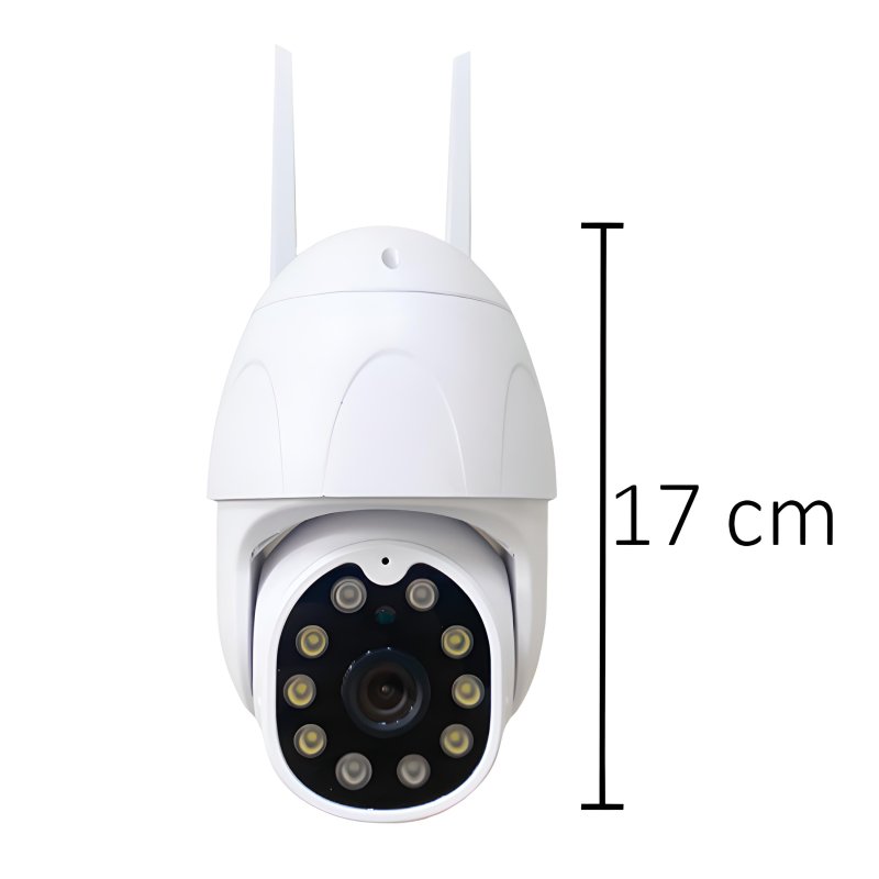 M049F (Aleja2) Z019E ZEWNĘTRZNA KAMERA OBROTOWA IP WiFi ZOOM 2MP 2MPx -E195