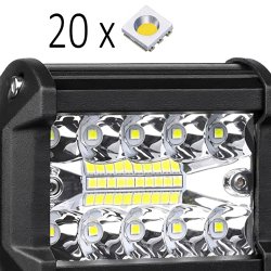 M027E (Aleja1)  LAMPA 20 LED HALOGEN ROBOCZY SZPERACZ 60W 12V -E561