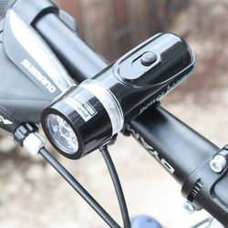 N192 LAMPKA ROWEROWA LED OŚWIETLENIE ROWER PRZÓD + TYŁ -S100