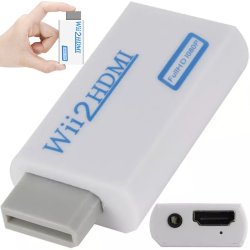 N042 ADAPTER PRZEJŚCIÓWKA KONWERTER Wii do HDMI 1080p-E463