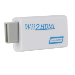 N042 ADAPTER PRZEJŚCIÓWKA KONWERTER Wii do HDMI 1080p-E463