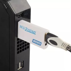 N042 ADAPTER PRZEJŚCIÓWKA KONWERTER Wii do HDMI 1080p-E463