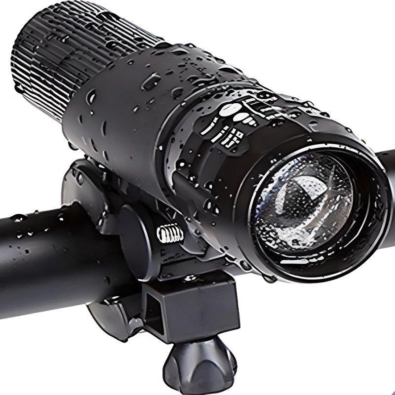 N220 LAMPKA ROWEROWA LED PRZÓD OŚWIETLENIE ROWER - S122