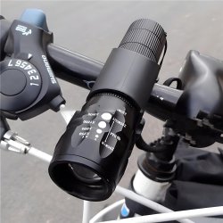 N220 LAMPKA ROWEROWA LED PRZÓD OŚWIETLENIE ROWER - S122