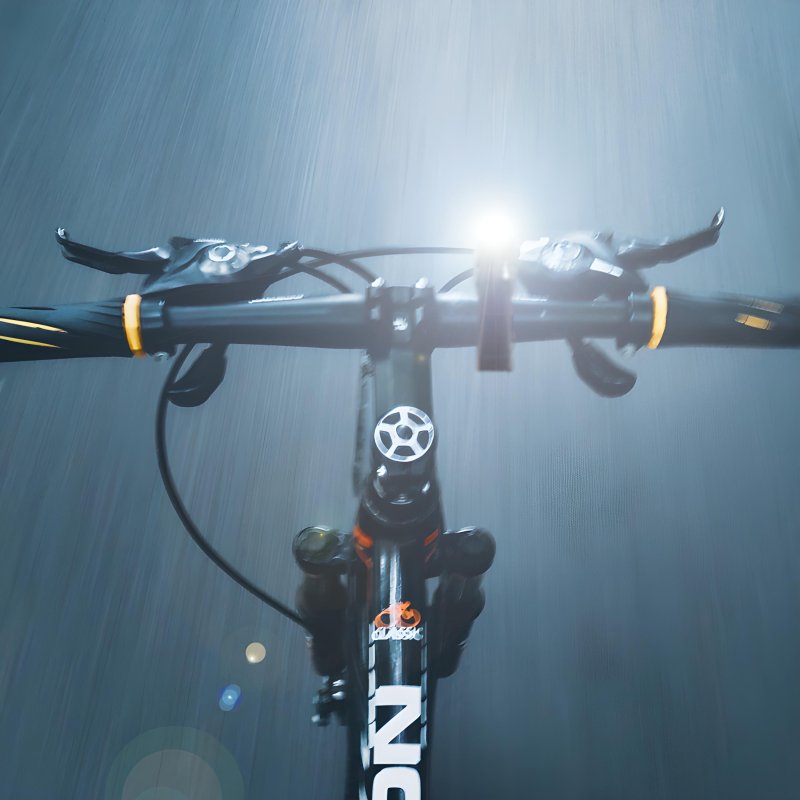 N220 LAMPKA ROWEROWA LED PRZÓD OŚWIETLENIE ROWER - S122