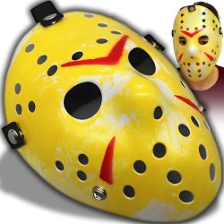 M034D (Aleja1)  MASKA HOKEJOWA HALLOWEEN KARNAWAŁ JASON VOORHEES PIĄTEK 13 FREDDY FRIDAY -O287