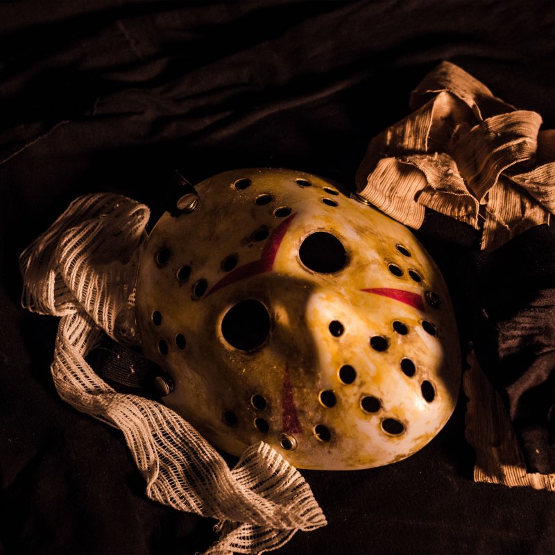 M034D (Aleja1)  MASKA HOKEJOWA HALLOWEEN KARNAWAŁ JASON VOORHEES PIĄTEK 13 FREDDY FRIDAY -O287