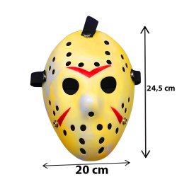 M034D (Aleja1)  MASKA HOKEJOWA HALLOWEEN KARNAWAŁ JASON VOORHEES PIĄTEK 13 FREDDY FRIDAY -O287