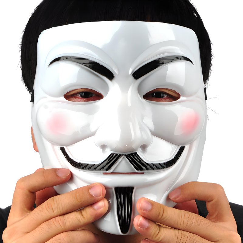 N171 MASKA ANONYMOUS STOP ACTA HALLOWEEN V JAK VENDETTA -O332