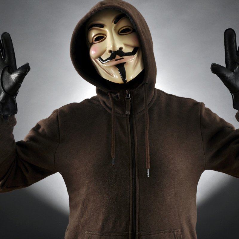 N171 MASKA ANONYMOUS STOP ACTA HALLOWEEN V JAK VENDETTA -O332