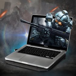 M006B (ALEJA1) Z043H PODSTAWKA PODKŁADKA CHŁODZĄCA POD LAPTOPA 12-17'' -E576