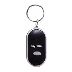 N042 M002F LOKALIZATOR KLUCZY BRELOK NA GWIZD KEYFINDER - czarny E614-2