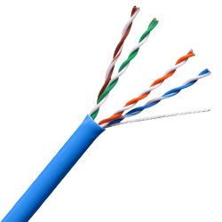 M043B (Aleja2)  KABEL SIECIOWY LAN UTP KAT 5E 305m SKRĘTKA NIEBIESKI -E553-1