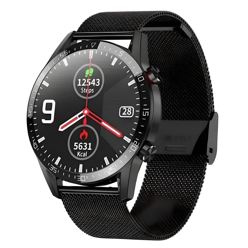 N054 ZEGAREK SMARTWATCH CIŚNIENIOMIERZ EKG ROZMOWY PL-E774