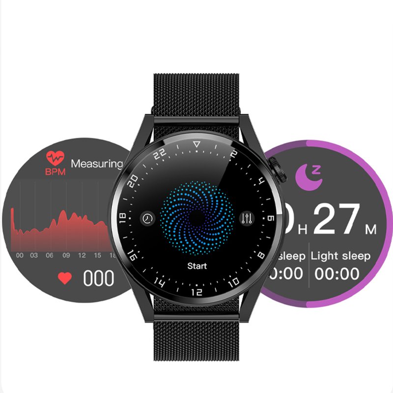 N054 ZEGAREK SMARTWATCH CIŚNIENIOMIERZ EKG ROZMOWY PL-E774