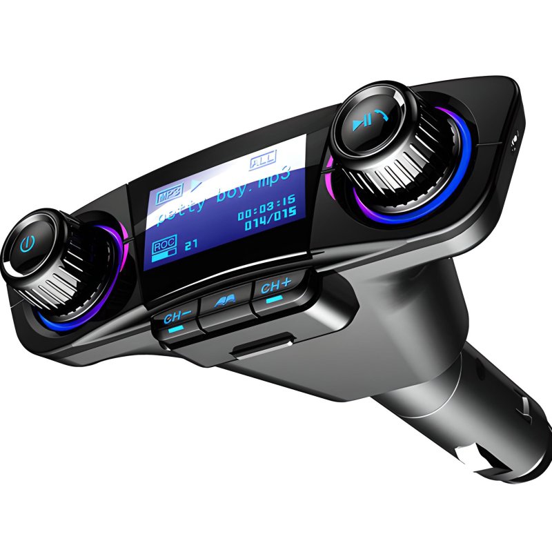 N007 M005A TRANSMITER FM BLUETOOTH 5.0 USB WIELOFUNKCYJNY 8W1 -E666