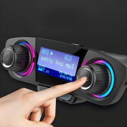 N007 M005A TRANSMITER FM BLUETOOTH 5.0 USB WIELOFUNKCYJNY 8W1 -E666