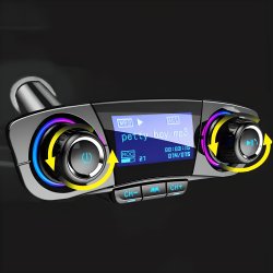 N007 M005A TRANSMITER FM BLUETOOTH 5.0 USB WIELOFUNKCYJNY 8W1 -E666