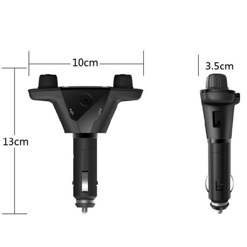 N007 M005A TRANSMITER FM BLUETOOTH 5.0 USB WIELOFUNKCYJNY 8W1 -E666