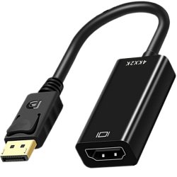 N046 KABEL ADAPTER HDMI DISPLAY PORT DP PRZEJŚCIÓWKA 4K KONWERTER PRZEWÓD - E399