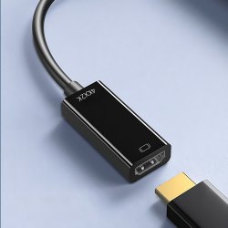 N046 KABEL ADAPTER HDMI DISPLAY PORT DP PRZEJŚCIÓWKA 4K KONWERTER PRZEWÓD - E399