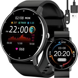 N002 ZEGAREK SMARTWATCH CIŚNIENIOMIERZ EKG ROZMOWY PL -E739