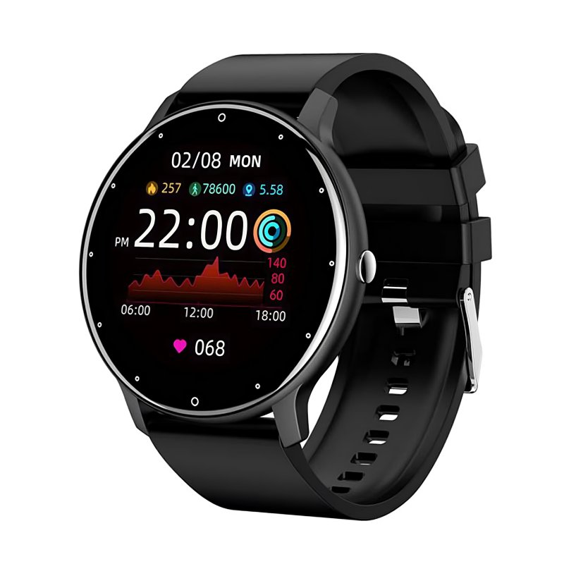 N002 ZEGAREK SMARTWATCH CIŚNIENIOMIERZ EKG ROZMOWY PL -E739