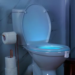 N378 LAMPKA LED DO WC TOALETY CZUJNIK RUCHU i ŚWIATŁA -E059