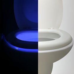 N378 LAMPKA LED DO WC TOALETY CZUJNIK RUCHU i ŚWIATŁA -E059