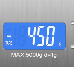 N222 M002D ELEKTRONICZNA WAGA KUCHENNA PRECYZYJNA 10kg/1g LCD -E650