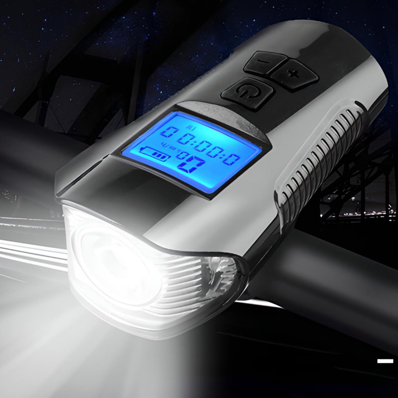 N269 N263LAMPKA ROWEROWA LED LICZNIK KM PRĘDKOŚCIOMIERZ TYŁ -S092 + Lampka tył