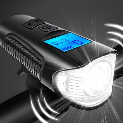N269 N263LAMPKA ROWEROWA LED LICZNIK KM PRĘDKOŚCIOMIERZ TYŁ -S092 + Lampka tył