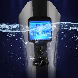 N269 N263LAMPKA ROWEROWA LED LICZNIK KM PRĘDKOŚCIOMIERZ TYŁ -S092 + Lampka tył