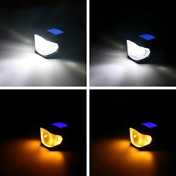 N269 N263LAMPKA ROWEROWA LED LICZNIK KM PRĘDKOŚCIOMIERZ TYŁ -S092 + Lampka tył