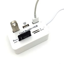 N260 ROZDZIELACZ USB HUB CZYTNIK KART ADAPTER SD - E465