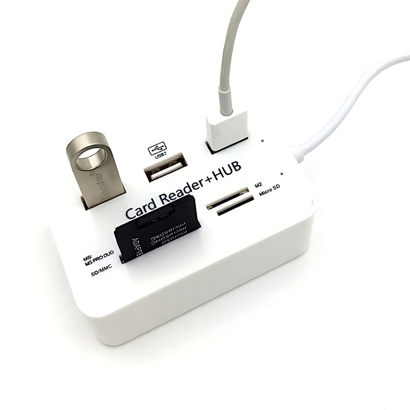 N260 ROZDZIELACZ USB HUB CZYTNIK KART ADAPTER SD - E465