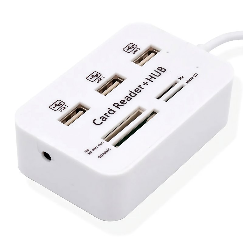 N260 ROZDZIELACZ USB HUB CZYTNIK KART ADAPTER SD - E465