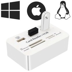 N260 ROZDZIELACZ USB HUB CZYTNIK KART ADAPTER SD - E465