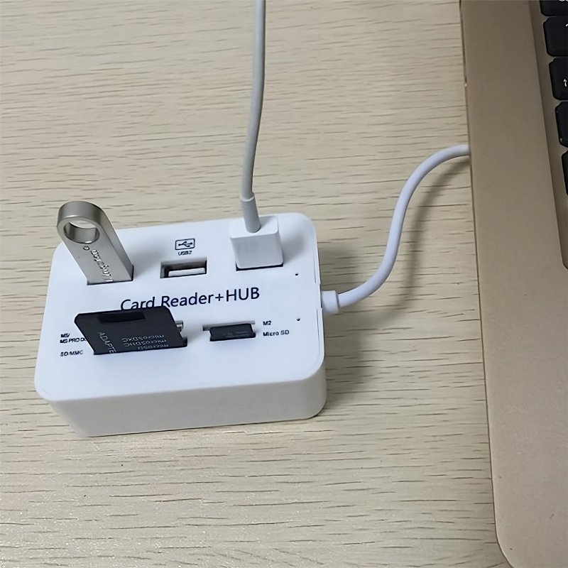 N260 ROZDZIELACZ USB HUB CZYTNIK KART ADAPTER SD - E465