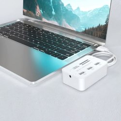 N260 ROZDZIELACZ USB HUB CZYTNIK KART ADAPTER SD - E465