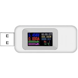 N029 MIERNIK WOLTOMIERZ USB AMPEROMIERZ TESTER NAPIĘCIA -E364