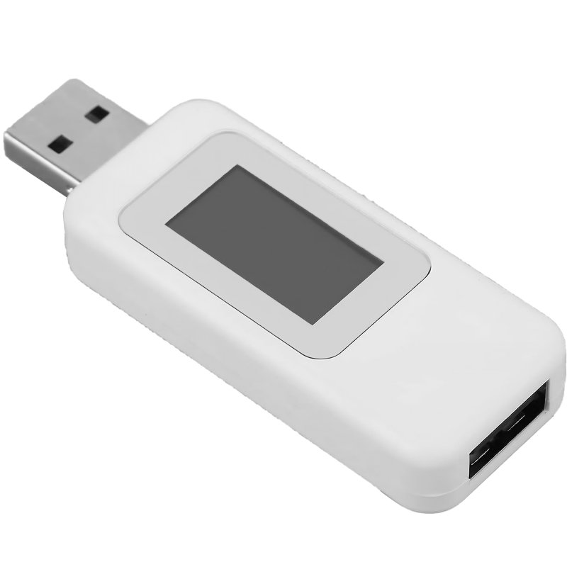 N029 MIERNIK WOLTOMIERZ USB AMPEROMIERZ TESTER NAPIĘCIA -E364