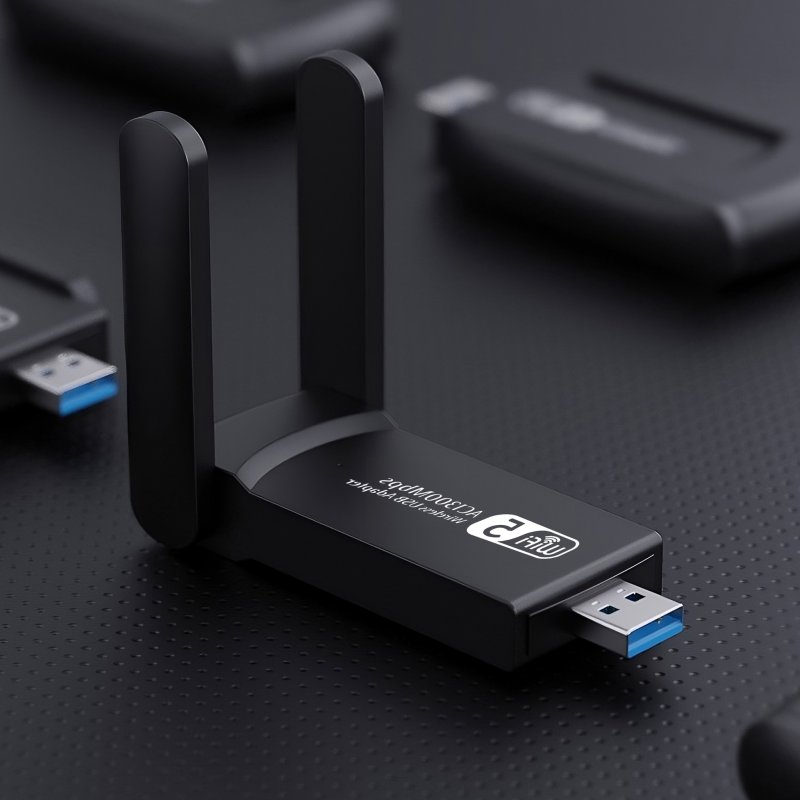 N035 N086 KARTA SIECIOWA WI-FI ADAPTER USB 3.0 1300Mbps DUAL    -E628